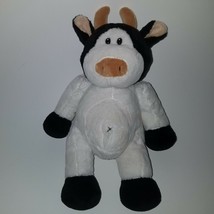 Caye Wishpets Cow Plush 9&quot; Sitting Stuffed Animal Toy Soft 2005 - £31.61 GBP