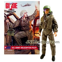 Yr 1997 Gi Joe Classic Collection 12&quot; Soldier Red Hair Us Army Helicopter Pilot - £91.91 GBP