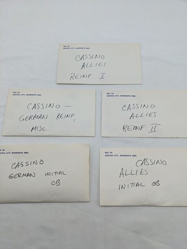 Replacement Chits For SPI Cassino Game - $10.69