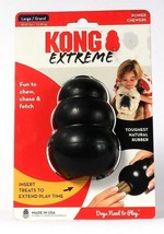1 Count Kong Extreme Power Chewers Insert Treat Large Toughest Rubber Dog Toy - £19.13 GBP
