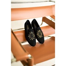 The Lazio Shoe Black Suede Slip-on Loafer Men Shoe image 8
