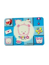 USW Tofu Pink Piglet Blue Address Book Foldable Wallet Size Japanese Anime - $9.75
