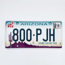 2016 United States Arizona Grand Canyon Passenger License Plate 800-PJH - £11.79 GBP