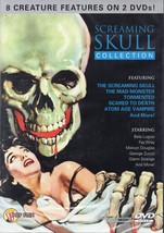 SCREAMING SKULL collection (dvd) *NEW* 8 creature features 2-disc, deleted title - £6.28 GBP