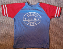 Boys Rob Roy T-Shirt Size 7 Short Sleeve Athletic Club U.S.A. Cute Vintage - $19.99