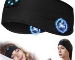 Sleep Headphones, 10Hrs Sports Headband With Soft Cozy Earbuds Comfortab... - £30.27 GBP