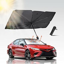 Car Windshield Sun Shade Umbrella UV Reflecting Foldable Front Car Sunshade NEW - £16.79 GBP