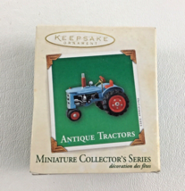 Hallmark Keepsake Christmas Ornament Antique Tractor #7 Miniature Series 2003 - £15.49 GBP