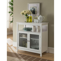 KB Wood Kitchen Storage Cabinet - White - $281.86