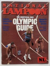 VTG National Lampoon Magazine August 1984 The Unofficial Olympic Guide No Label - £11.17 GBP