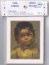 Vintage Cardboard Bridge Tally Score Cards Native Children - $2.96