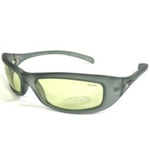 Police Sunglasses MOD.1358 W88 Matte Blue Rectangular Frames with Green Lenses - $65.24