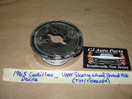 Oem 65 Cadillac Deville Tilt Telescopic Column Upper Steering Wheel Shroud Hub - £73.94 GBP