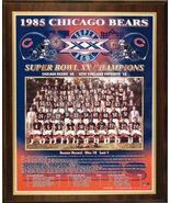 1985 Chicago Bears Super Bowl Shuffle Payton Ditka Poster 12x8in Metal S... - $691.03 MXN
