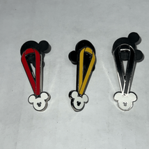 Official Walt Disney World Hidden Mickey Pins Lanyard Ribbon Medals Set of 3 - $18.62