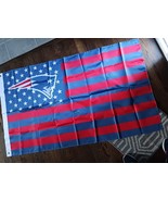 New England Patriots Football team Stars &amp; Stripes Flag  3x5ft best bann... - £10.91 GBP