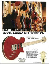 2006 Hohner OSC Series electric guitar with Tesla advertisement 8 x 11 ad print - £3.56 GBP