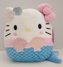 Squishmallows Sanrio Hello Kitty Mermaid 10” Plush Doll Seashell Bra NWT - £23.73 GBP