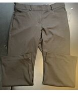 Apt 9 Bootcut Mid Rise Pants Women’s 16Ws Black Straight Through Hip/Thi... - $509.15 MXN