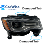 2019-2021 Jeep Grand Cherokee Right Xenon Headlight 68426878AD Non-AFS C... - $487.28 CAD