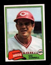 1981 Topps #628 Vic Correll Nmmt Reds - $1.23