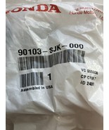 Genuine Honda Disc Brake Caliper Bracket Mounting Bolt 90103-SJK-000 x2 - $370.47 MXN