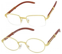 Gafas de Sol Lentes de Moda para Hombres y Mujeres Nuevo Espejuelo Clear... - $16.99