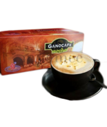 Gano Cafe Mocha Coffee with Ganoderma Extract - 5 boxes x 15 sachets x 28g - £93.86 GBP