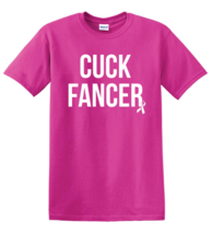 Women NWT Gildan Heliconia Pink Cuck Fancer Short Sleeve T Shirt Size XL - $15.95