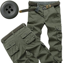 Pantalones Tácticos Militares Para Hombre Cargo Casuales Al Aire Libre J... - $47.98