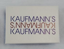 VINTAGE Kaufmann&#39;s Department Store Empty Jewelry Ring Display Box - £19.39 GBP