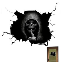3D Skeleton Wall Decal  Decor  Car Stickers   Decorative Stickers Party Supplies - £36.98 GBP