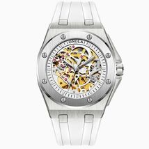 ONOLA Men’s And Woman Skeleton Automatic Watch - $34.65