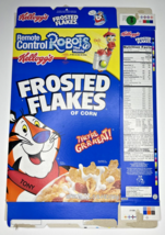 2005 Empty Frosted Flakes Robots the Movie 20OZ Cereal Box SKU U200/340 - £14.87 GBP