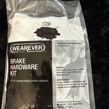 Brake Hardware Kit Wearever 5729A For 1994-2010 Dodge Ram 3500 - $14.99