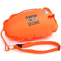 Swim Secure High-Visibility Tow Float PRO Swim Buoy Emergency Safety Inflatable - £24.58 GBP
