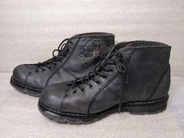 Dr Martens ARLEN English Black Leather safety work Boots men’s USA 13 M - £47.55 GBP