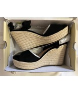 Womens Platform Espadrille Wedges Open Toe High Heel Sandals Size 8 - $662.49 MXN