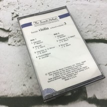 SUZUKI VIOLIN SCHOOL / VOLUME 3 - THE SUZUKI METHOD MUSIC CASSETTE - $11.88