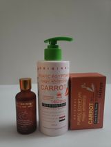 purec egyptian magic whitening carrot lotion ,soap and pure egyptian mag... - £59.81 GBP