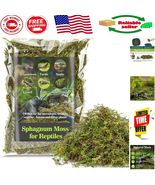 Eco-Friendly Sphagnum Moss - Ultimate Terrarium Bedding for Reptiles 6.3 oz - $23.90 CAD
