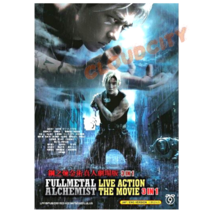 DVD Anime Fullmetal Alchemist Live Action The Movie 3-In-1 Complete Set Eng Dub - £16.43 GBP