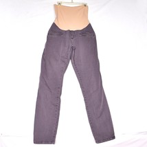 Luxe Essentials Denim Maternity Women&#39;s Gray Pants Size M - $14.83