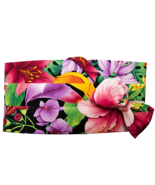 Hawaiian Floral Menagerie Cummerbund and Bow Tie Set - $88.21
