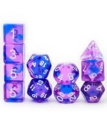 11 Piece Dice Set Extra D6 D20 For Dungeons And Dragons 5E Rpg Games-Blu... - £15.68 GBP