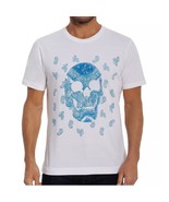 Robert Graham Men&#39;s Short Sleeve Starke Paisley Skull Graphic Crew T-Shi... - $39.41 CAD