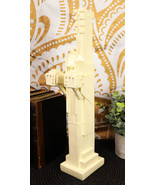 Ebros Frank Lloyd Midway Gardens White Sprite Holding Two Cubes Statue 1... - $92.62 CAD