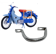 Chrome Side Handle Grab Bar Hang Holder Honda Super Cub C125 18-2022 - £76.54 GBP