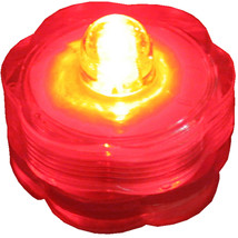 36 Pack~Red~Submersible Waterproof Underwater Battery LED Tea Light~Wedding - $41.79