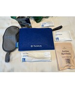 United Airlines Therabody Amenity Kit Felt Bag Accessories New - $13.00